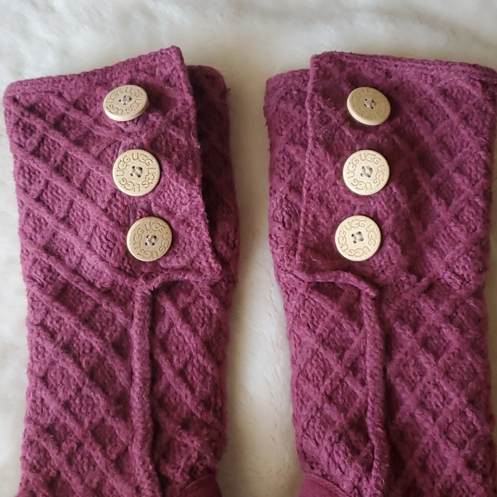 Authentic Ugg Knit Boots Size 6 - Picture 7 of 9